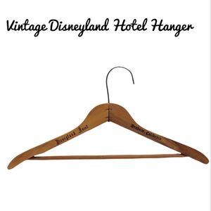 Vintage Disneyland Hotel Anaheim, CA Wooden Hanger VGUC